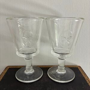 La Rochere Butterfly Wine Glasses Set French Bistro Goblets